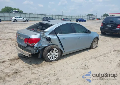 2011 Chevrolet Cruze Ls из США, поврежденный, VIN 1G1PC5SH0B7299157